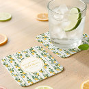 Search for lemon coasters Main squeeze