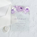Search for enchanted bridal shower invitations Flowers