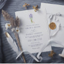 Search for french lavender invitations Modern