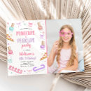 Search for mani pedi invitations Spa party