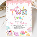 Search for doughnut 2nd birthday invitations Ice cream