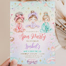 Search for pamper birthday invitations Spa birthday party