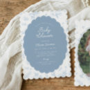 Search for blue floral baby shower invitations Victorian