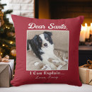 Search for dear santa cushions Pet