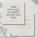 Search for package inserts business cards Modern