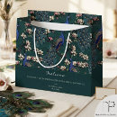 Search for peacock gift bags Teal