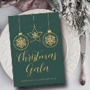 Search for green gold christmas invitations Trendy