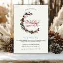 Search for wreath christmas invitations Hygge scandinavian style