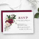 Search for outdoor invitations Watercolor burgundy floral