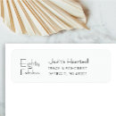 Search for 80th birthday return address labels Minimal typography simple