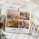 Search for our first engaged christmas tree decorations Newly engaged couple