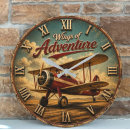 Search for vintage airplane clocks Retro