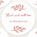 Search for artisan stickers Handmade with love