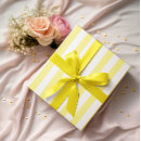 Search for yellow and white wrapping paper Striped