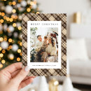 Search for brown christmas cards Plaid