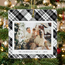 Search for black white checkered pattern christmas decor Plaid