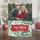 Search for horizontal christmas cards Botanical