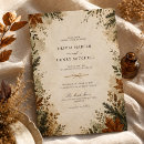 Search for seasonal wedding invitations Vintage