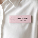 Search for salon name tags Logo