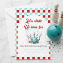 Search for ten pin bowling invitations Strike up some fun