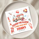Search for red truck napkins Boy