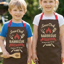 Search for cute matching aprons For kids