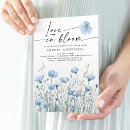 Search for flower bridal shower invitations Love in bloom