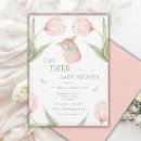 Search for oh deer invitations Pink