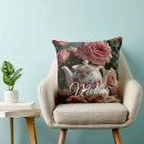 Search for cabbage roses cushions Aesthetic