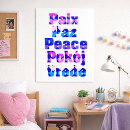 Search for paz posters Peace