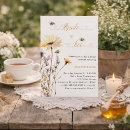 Search for garden bridal shower invitations Wildflowers
