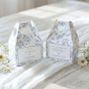 Search for dusty blue wedding favour boxes Vintage