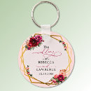 Search for gold red wedding key rings Modern