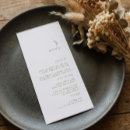 Search for white and gold menus Minimalist