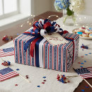 Search for americana gift wrap Red