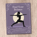 Search for two flyers Yoga instructor