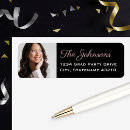 Search for black rose return address labels Script