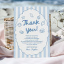 Search for blue seashell cards Bridal shower