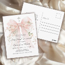 Search for first communion invitations postcards Elegant
