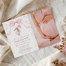 Search for easter rabbit invitations Vintage cottage chic floral