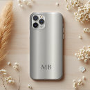 Search for brushed silver iphone cases Initial