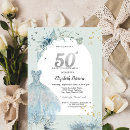 Search for winter 50th birthday invitations Modern