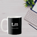 Search for monogram elegant mugs Sophisticated classy