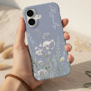 Search for blue wildflower iphone cases Girly