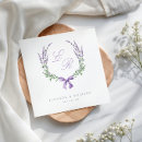 Search for lavender wedding napkins Classic