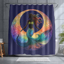 Search for goddess shower curtains Moon
