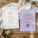 Search for french lavender invitations Victorian