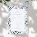 Search for floral pattern wedding invitations Summer