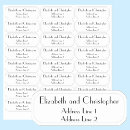 Search for glossy return address labels Minimalist