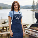 Search for at the lake aprons Navy blue